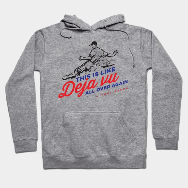 Yogi Berra Hoodie by MindsparkCreative